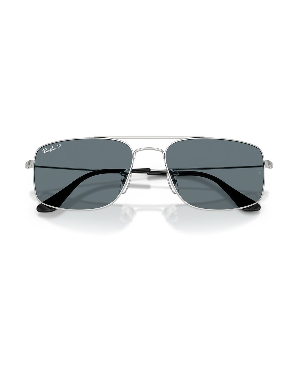 Explorer 3 Sunglasses - Silver/Dark Blue Polarized - Ray-Ban
