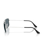 Explorer 3 Sunglasses - Silver/Dark Blue Polarized - Ray-Ban