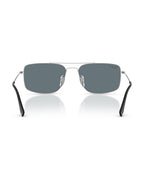 Explorer 3 Sunglasses - Silver/Dark Blue Polarized - Ray-Ban