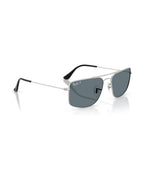 Explorer 3 Sunglasses - Silver/Dark Blue Polarized - Ray-Ban