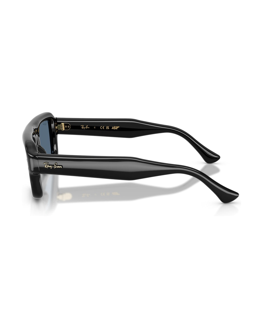 A$AP Rocky Flacko Puffer Sunglasses - Black/Dark Blue - Ray-Ban