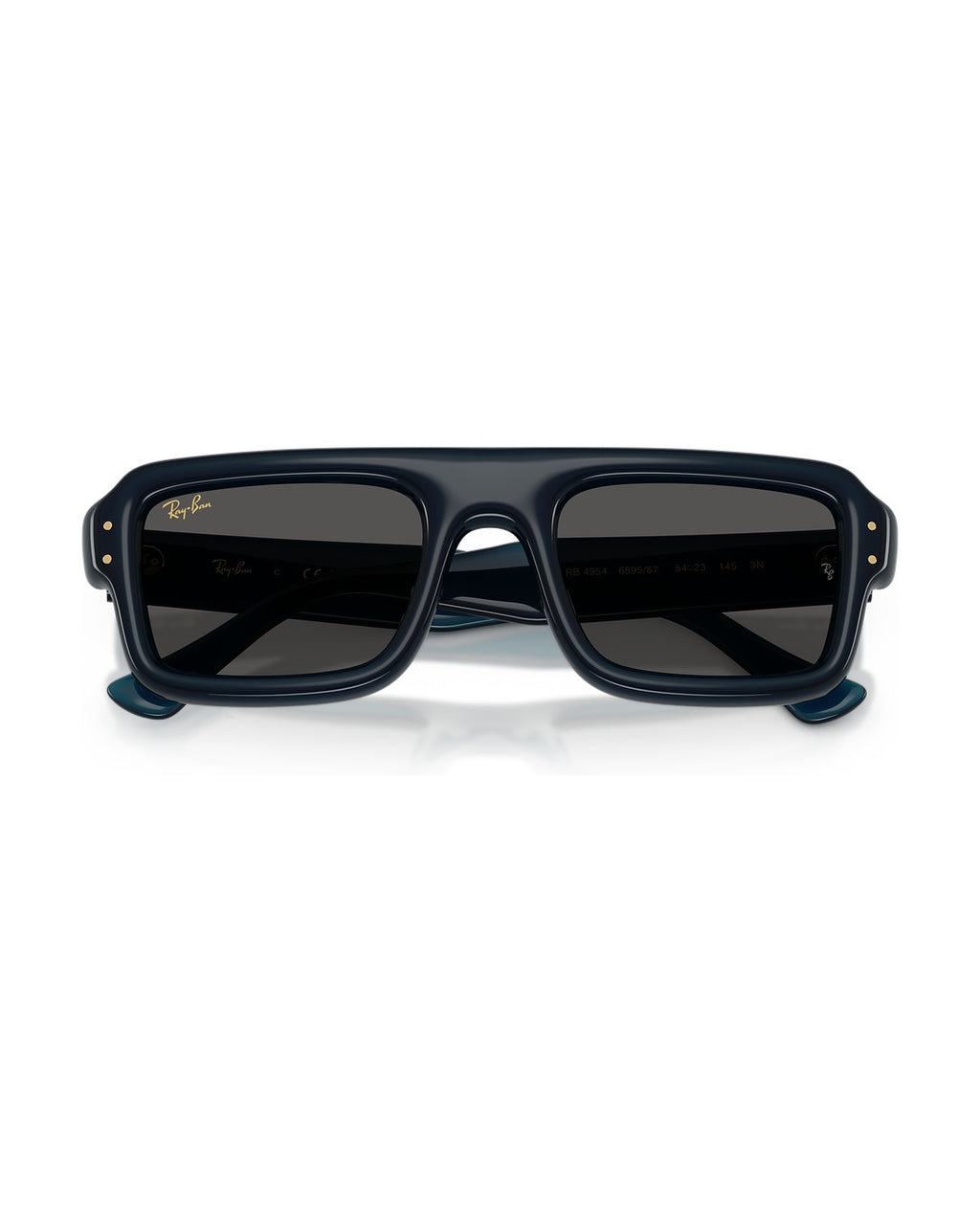 A$AP Rocky Flacko Puffer Sunglasses - Transparent Dark Blue/Ultra Black - Ray-Ban