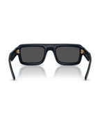 A$AP Rocky Flacko Puffer Sunglasses - Transparent Dark Blue/Ultra Black - Ray-Ban