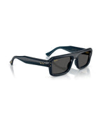 A$AP Rocky Flacko Puffer Sunglasses - Transparent Dark Blue/Ultra Black - Ray-Ban