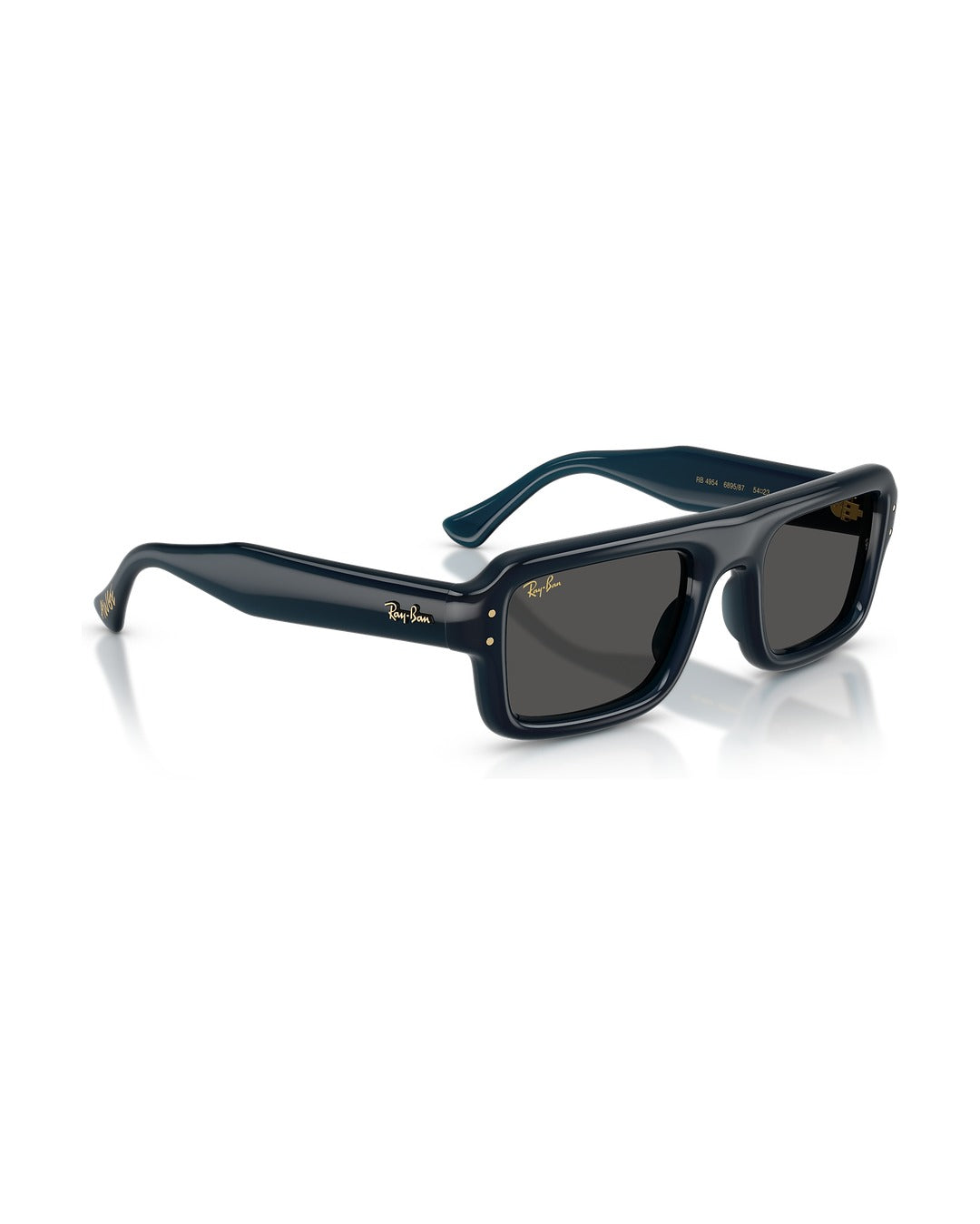 A$AP Rocky Flacko Puffer Sunglasses - Transparent Dark Blue/Ultra Black - Ray-Ban