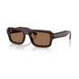 Transparent Dark Brown/Dark Brown