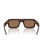 A$AP Rocky Flacko Puffer Sunglasses - Transparent Dark Brown/Dark Brown - Ray-Ban