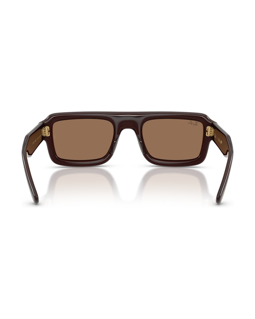 A$AP Rocky Flacko Puffer Sunglasses - Transparent Dark Brown/Dark Brown - Ray-Ban