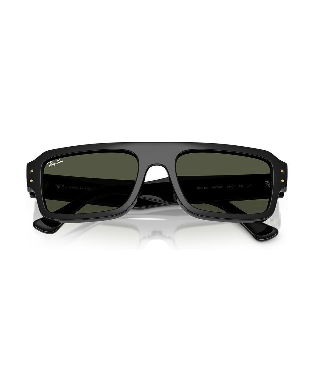 Flacko Sunglasses - Black/Green - Ray-Ban