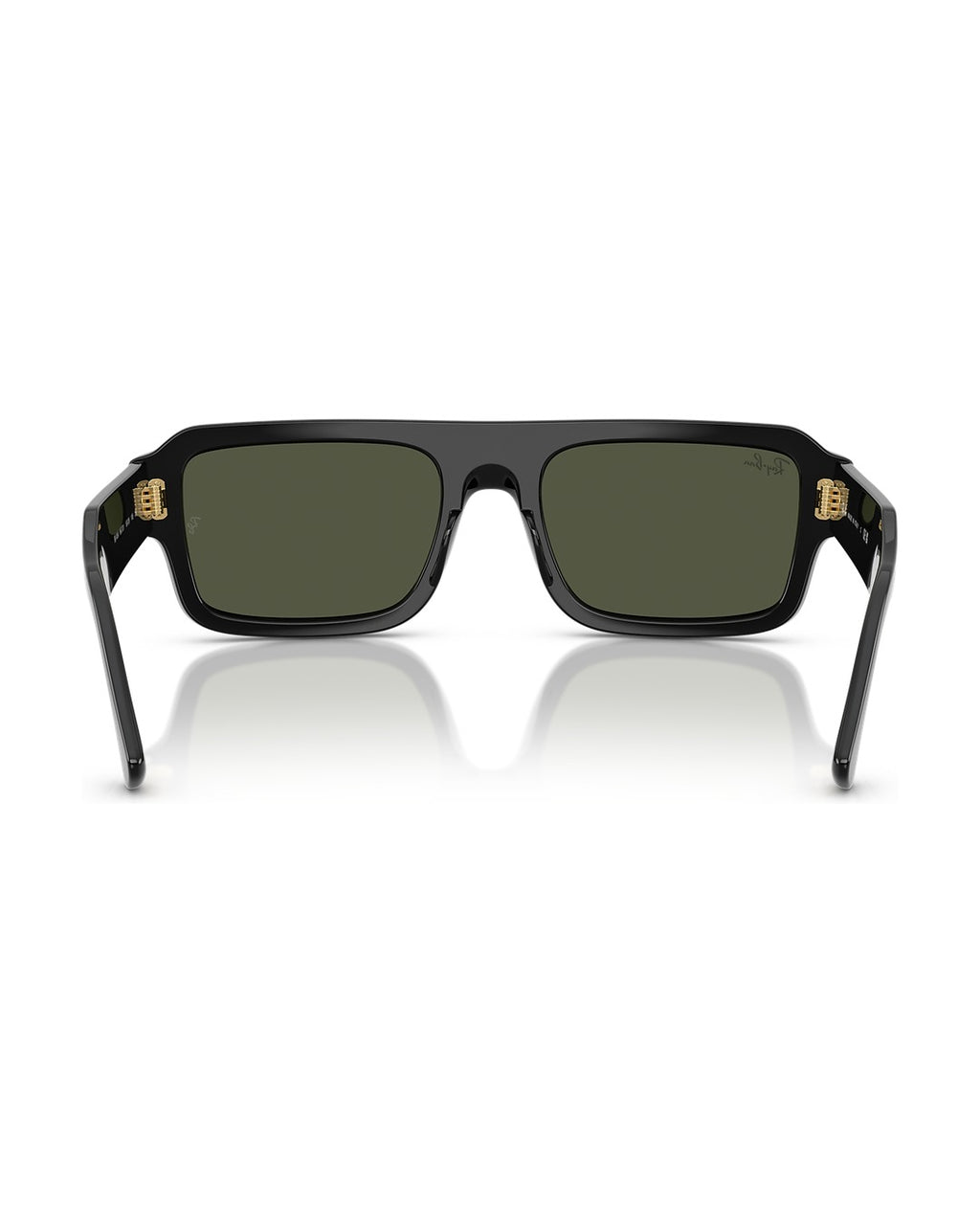 Flacko Sunglasses - Black/Green - Ray-Ban