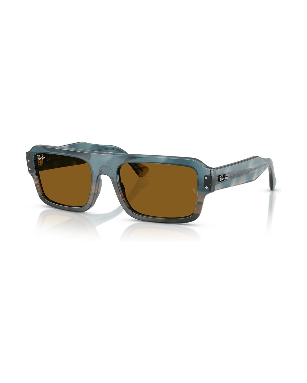 Flacko Sunglasses - Havana Blue/Brown - Ray-Ban