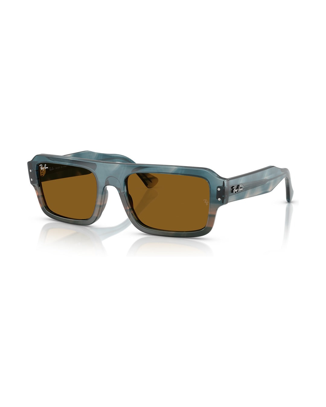 Flacko Sunglasses - Havana Blue/Brown - Ray-Ban