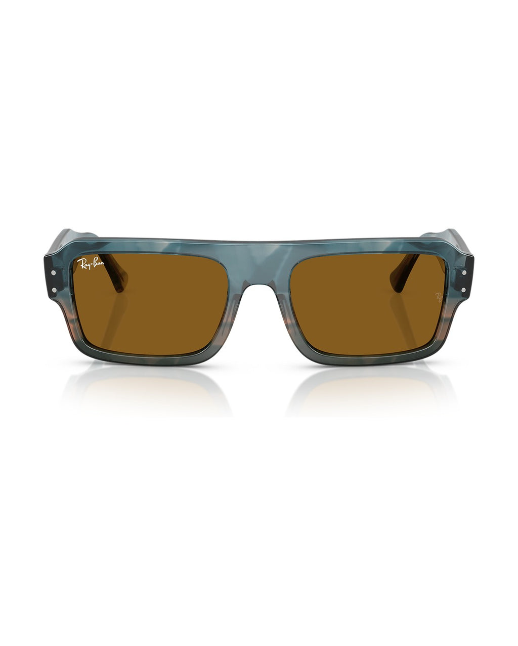 Flacko Sunglasses - Havana Blue/Brown - Ray-Ban
