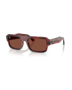 Flacko Sunglasses - Havana Red/Red - Ray-Ban