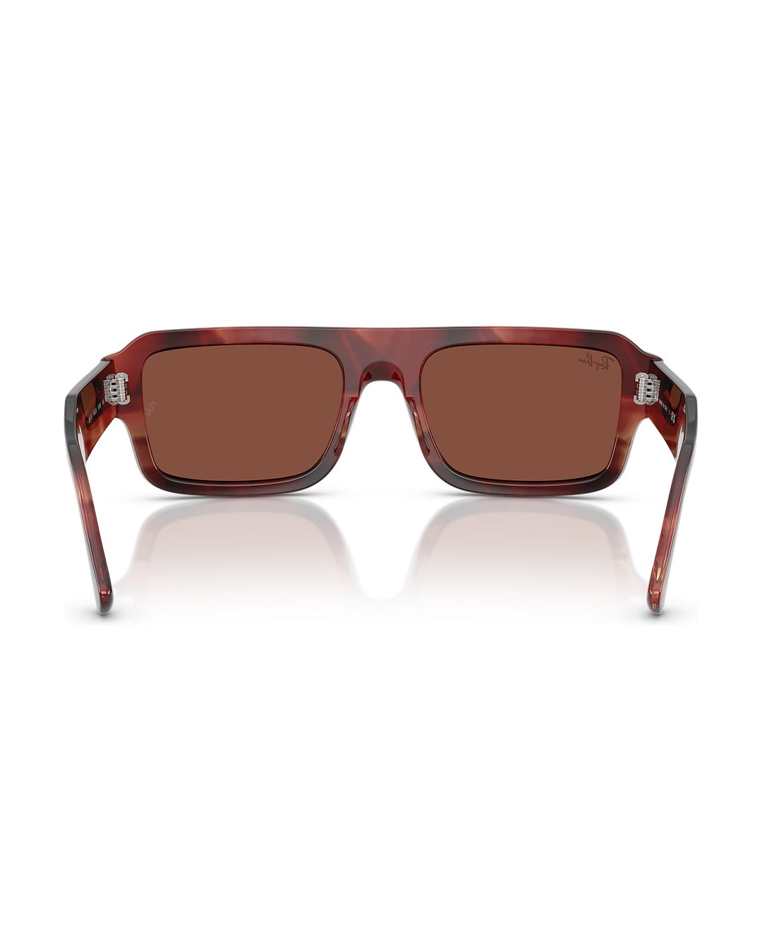 Flacko Sunglasses - Havana Red/Red - Ray-Ban