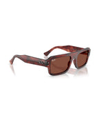 Flacko Sunglasses - Havana Red/Red - Ray-Ban