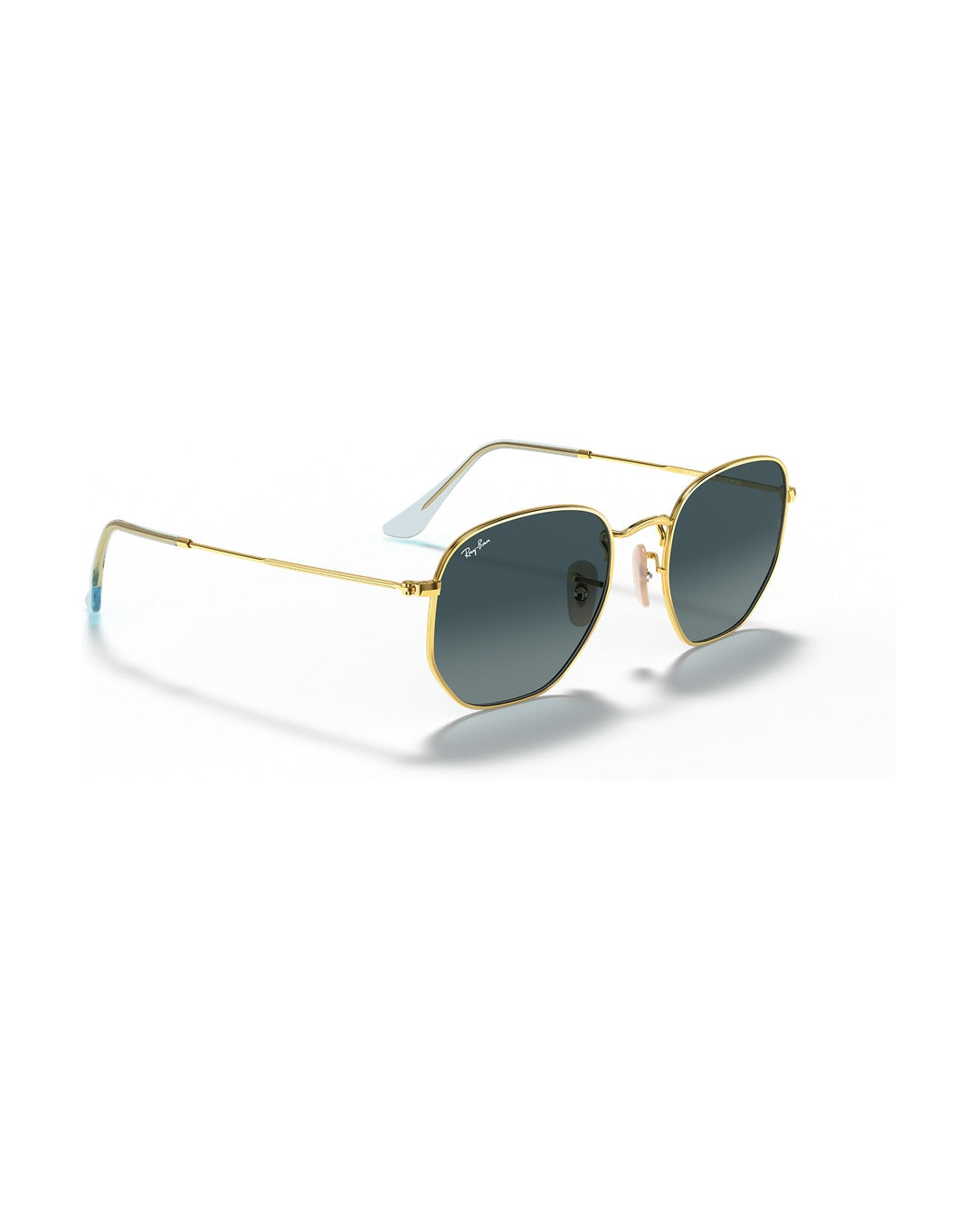Hexagonal Sunglasses - Arista Gold/Solid Color - Ray-Ban