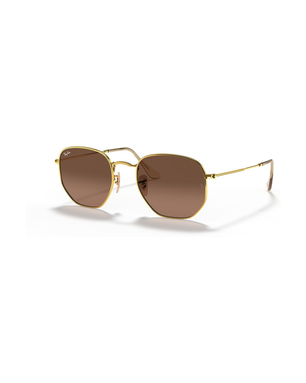 Hexagonal Sunglasses - Arista Gold/Solid Color - Ray-Ban