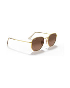 Hexagonal Sunglasses - Arista Gold/Solid Color - Ray-Ban