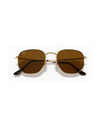 Hexagonal Sunglasses - Arista Gold/Brown Polarized - Ray-Ban