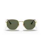 Hexagonal Sunglasses - Arista Gold/G-15 Green - Ray-Ban