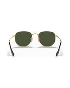 Hexagonal Sunglasses - Arista Gold/G-15 Green - Ray-Ban