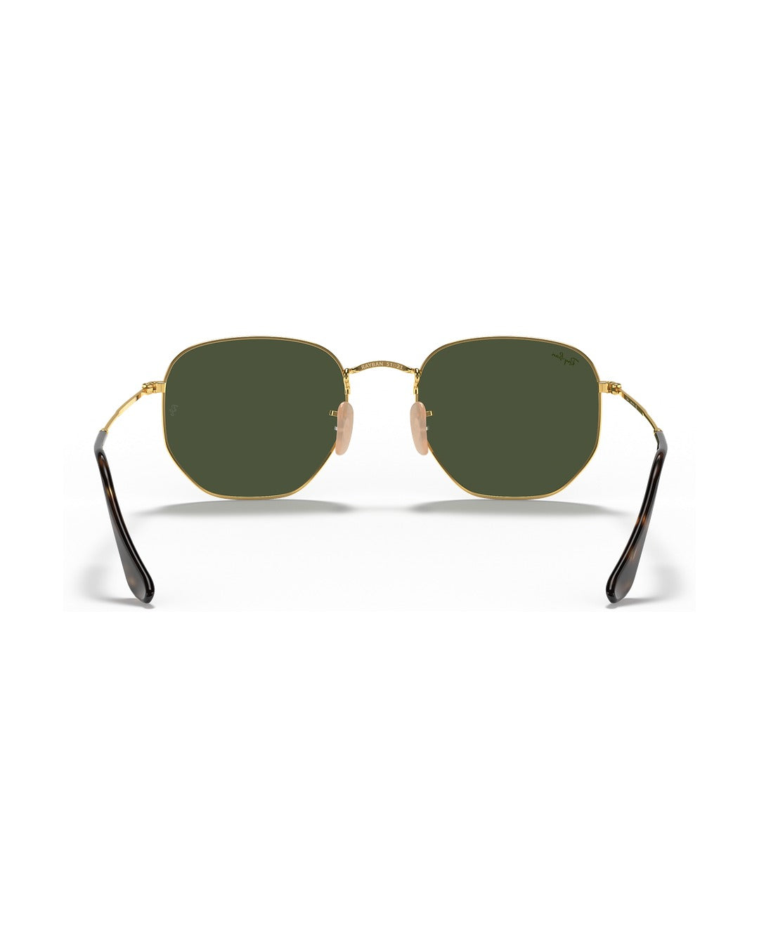 Hexagonal Sunglasses - Arista Gold/G-15 Green - Ray-Ban