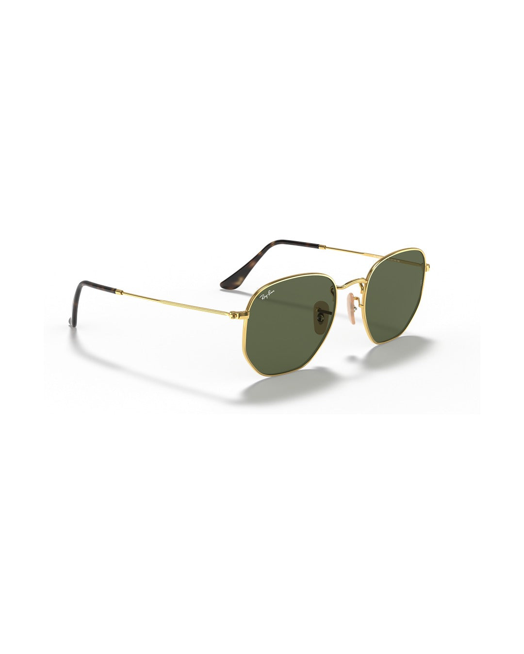 Hexagonal Sunglasses - Arista Gold/G-15 Green - Ray-Ban