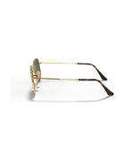 Hexagonal Sunglasses - Arista Gold/G-15 Green Polarised - Ray-Ban
