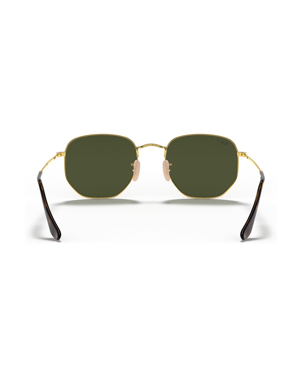Hexagonal Sunglasses - Arista Gold/G-15 Green Polarised - Ray-Ban