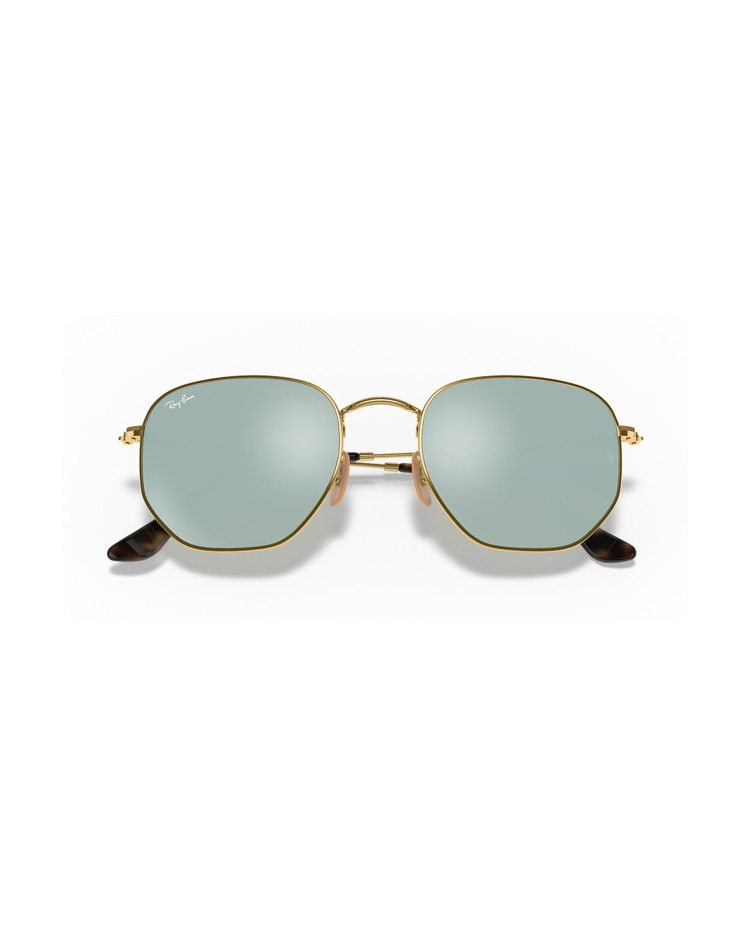 Hexagonal Sunglasses - Arista Gold/Solid Color - Ray-Ban