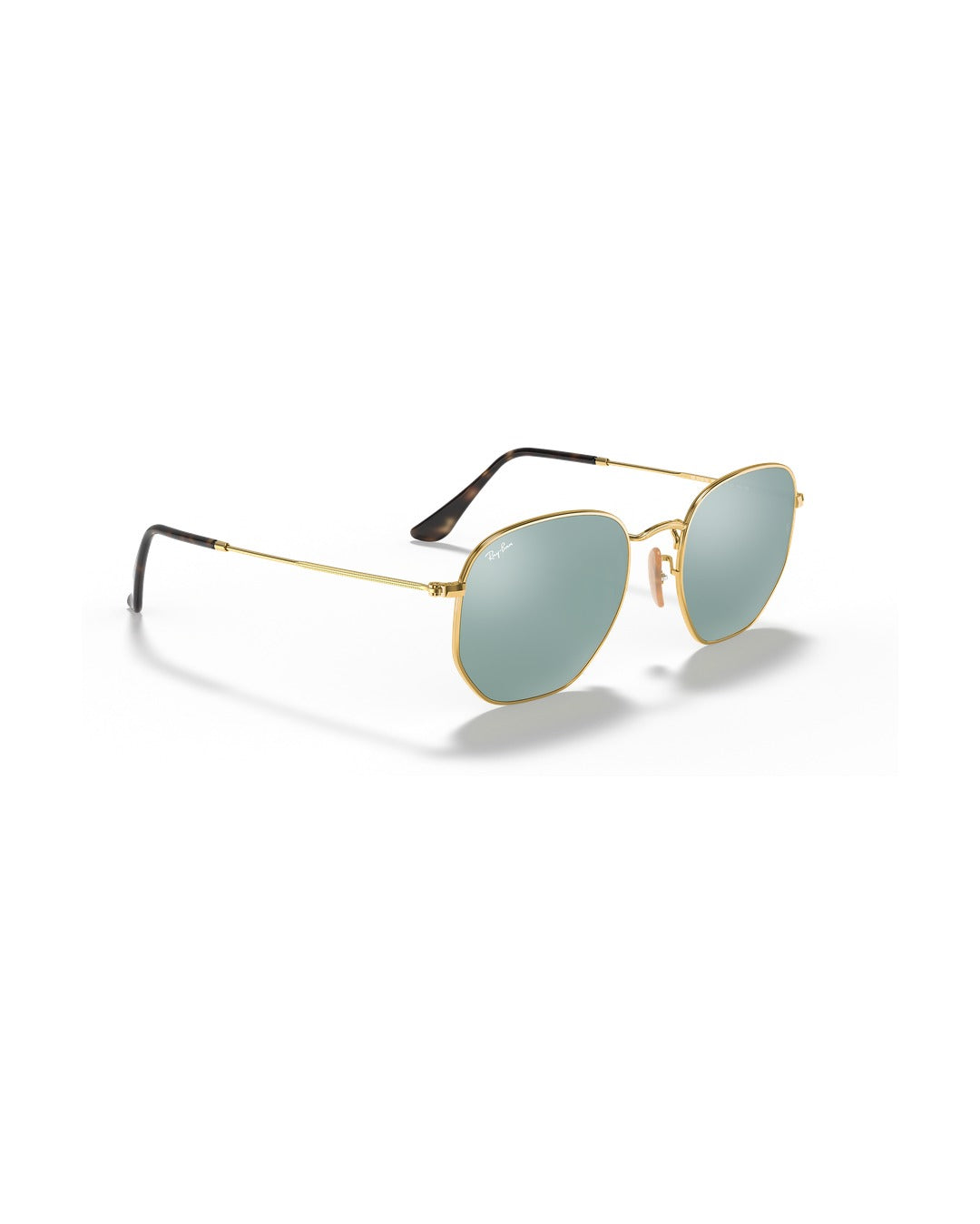 Hexagonal Sunglasses - Arista Gold/Solid Color - Ray-Ban