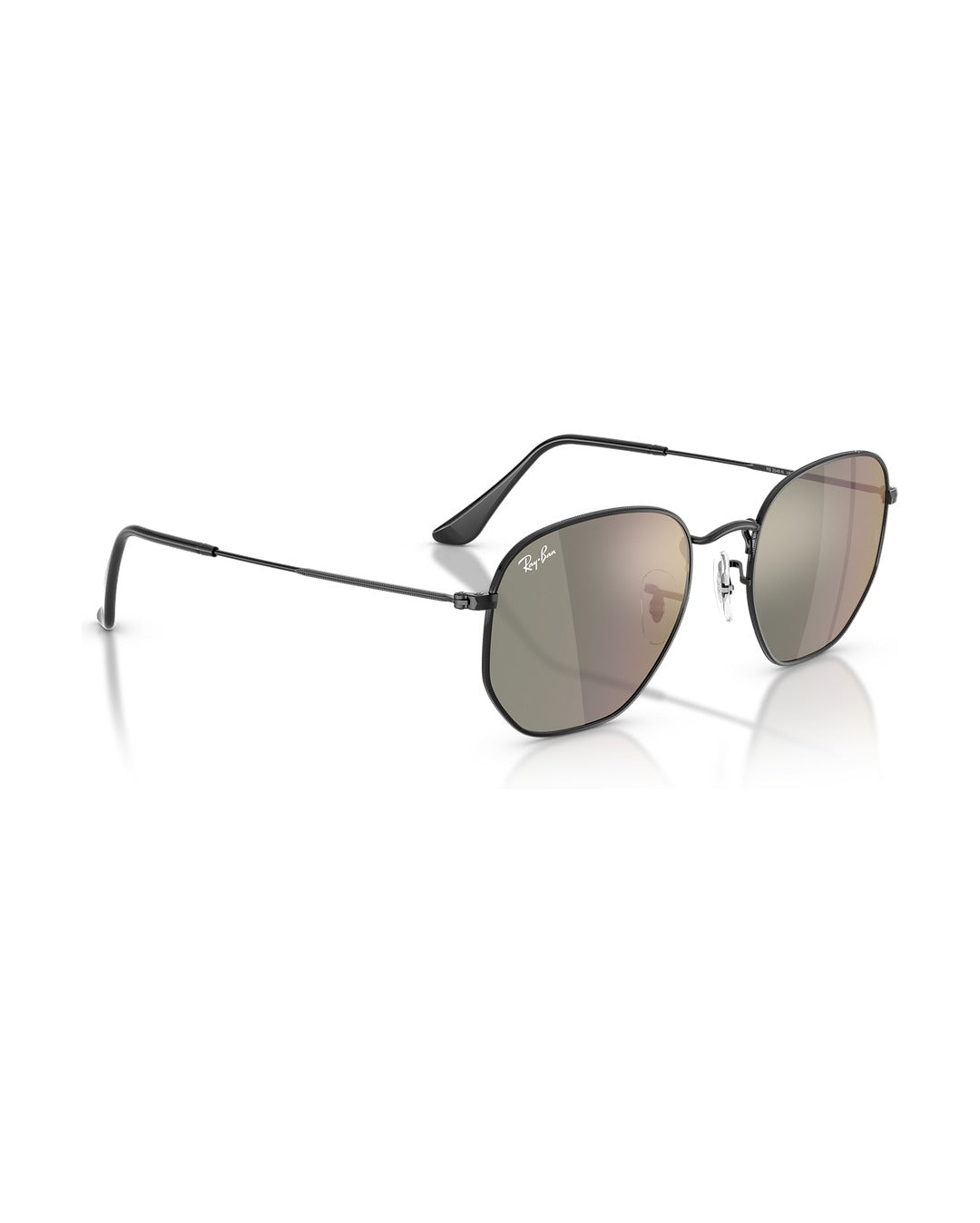 Hexagonal Sunglasses - Black/Bronze - Ray-Ban
