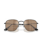 Hexagonal Sunglasses - Black/Brown Mirror Bronze - Ray-Ban