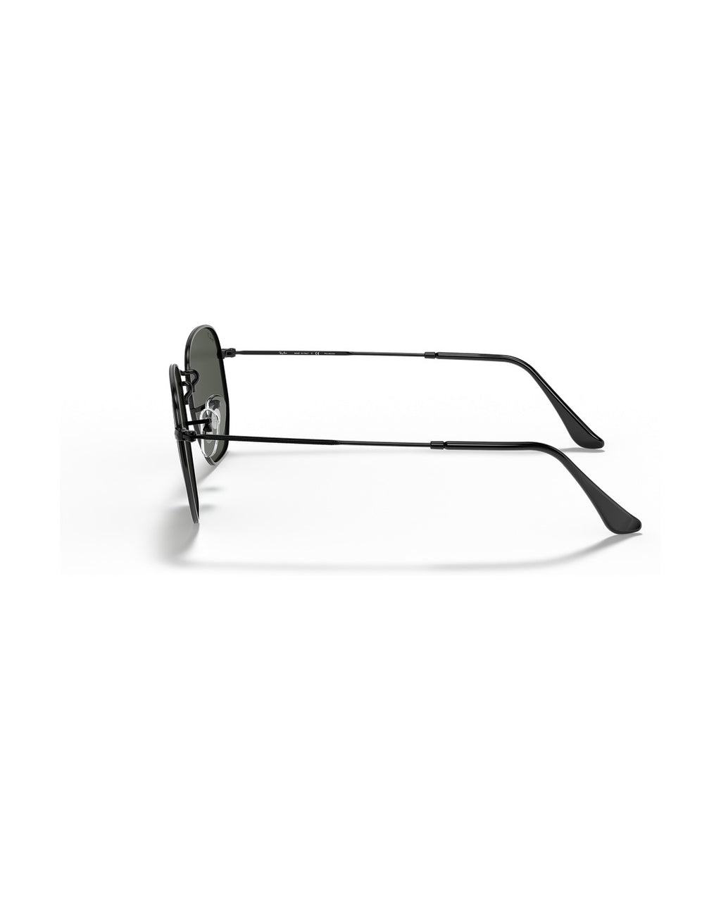 Hexagonal Sunglasses - Black/G-15 Green Polarised - Ray-Ban