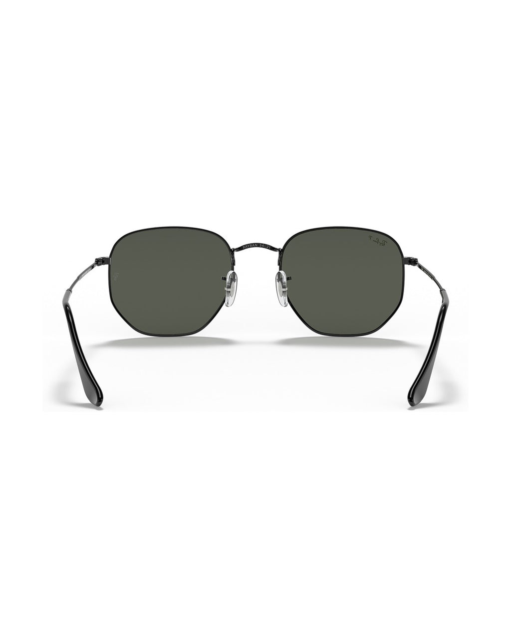 Hexagonal Sunglasses - Black/G-15 Green Polarised - Ray-Ban