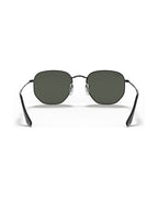 Hexagonal Sunglasses - Black/G-15 Green Polarised - Ray-Ban