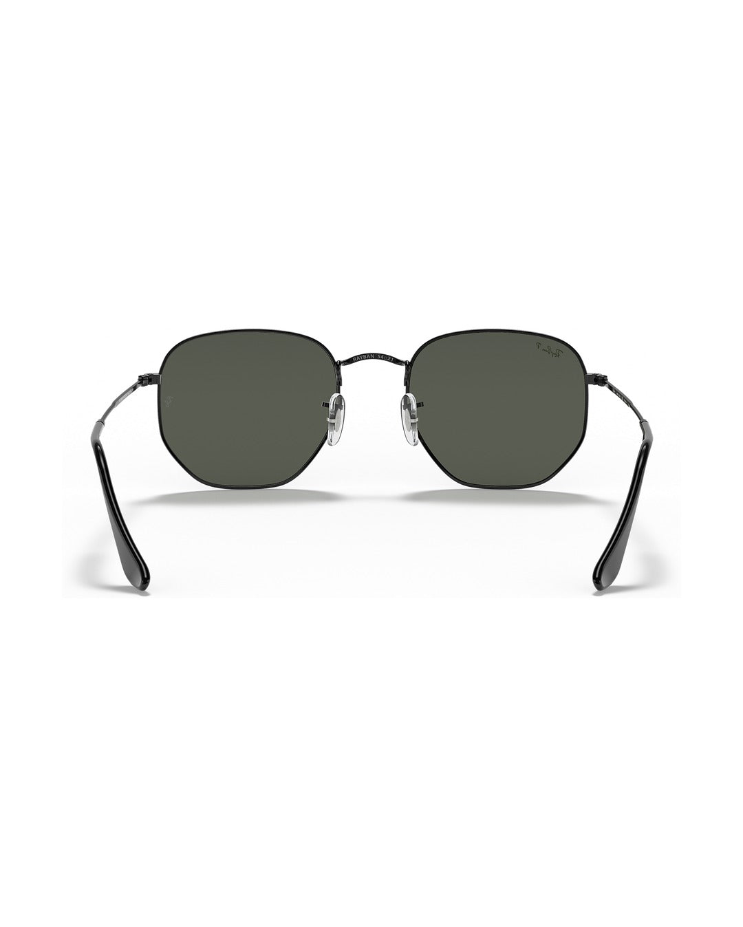 Hexagonal Sunglasses - Black/G-15 Green Polarised - Ray-Ban