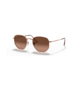 Hexagonal Sunglasses - Copper/Brown Gradient - Ray-Ban