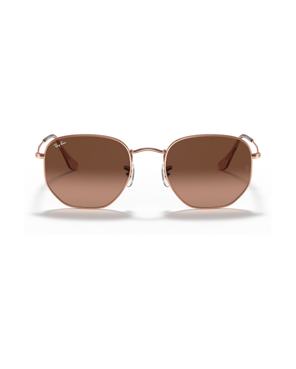 Hexagonal Sunglasses - Copper/Brown Gradient - Ray-Ban