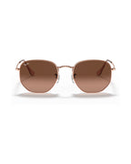 Hexagonal Sunglasses - Copper/Brown Gradient - Ray-Ban