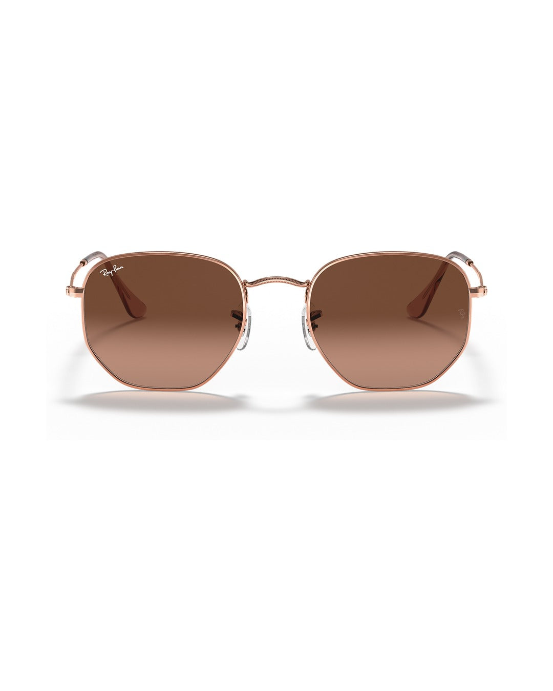 Hexagonal Sunglasses - Copper/Brown Gradient - Ray-Ban