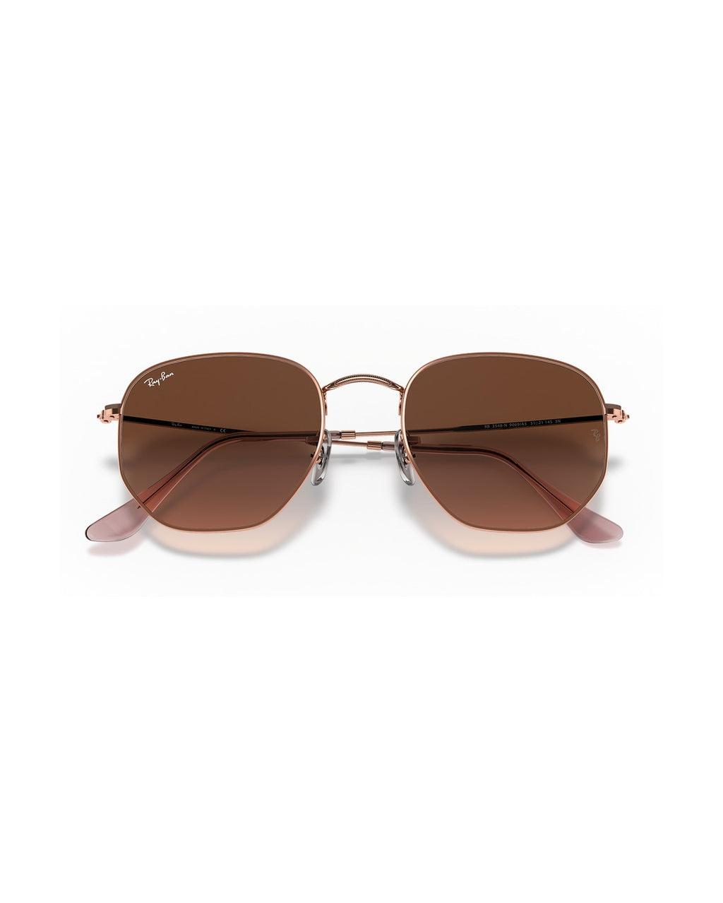 Hexagonal Sunglasses - Copper/Brown Gradient - Ray-Ban