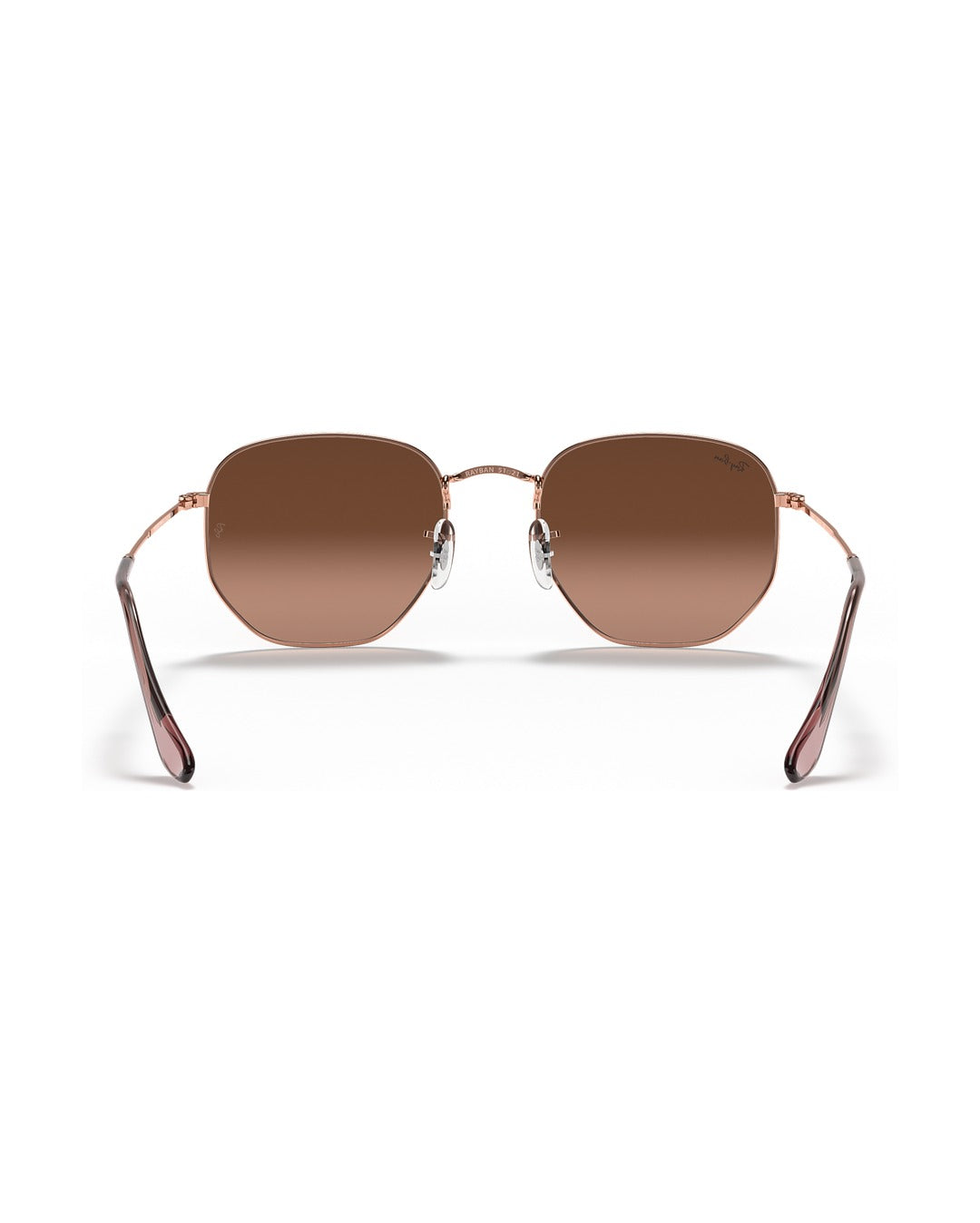 Hexagonal Sunglasses - Copper/Brown Gradient - Ray-Ban