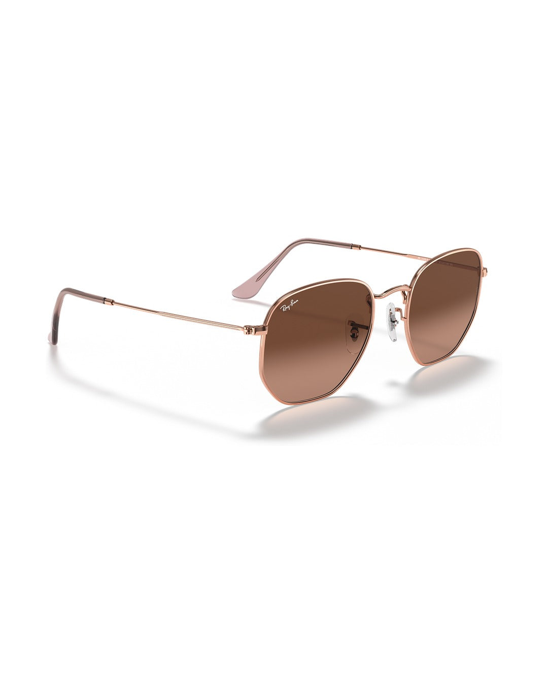 Hexagonal Sunglasses - Copper/Brown Gradient - Ray-Ban