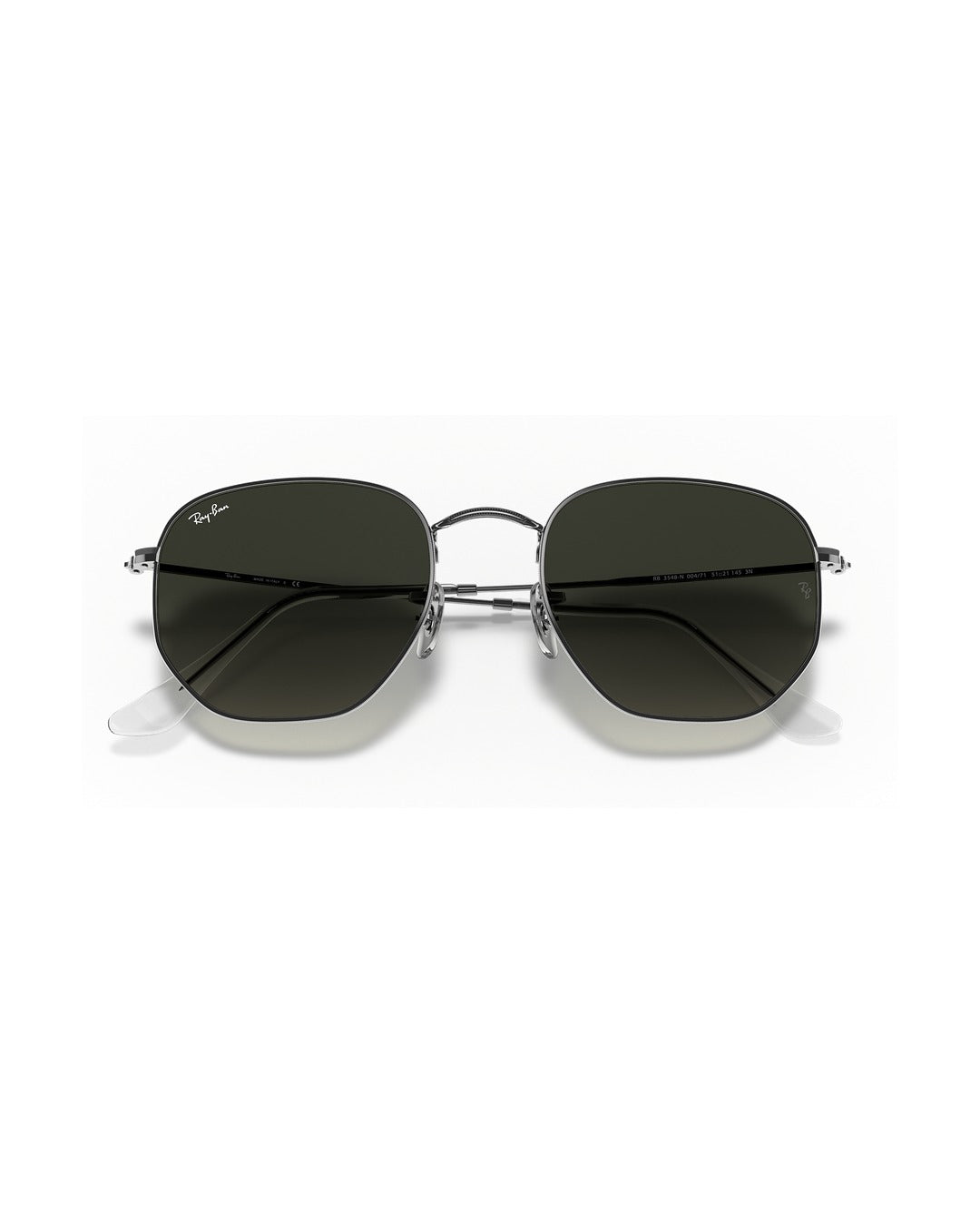 Hexagonal Sunglasses - Gunmetal/Grey Gradient - Ray-Ban
