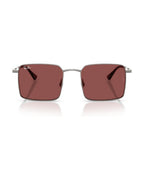 Idan Bio-Based Sunglasses - Gunmetal/Dark Violet - Ray-Ban