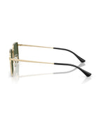 Idan Bio-Based Sunglasses - Pale Gold/Dark Green Polarized - Ray-Ban