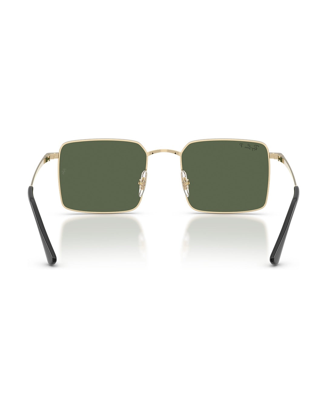 Idan Bio-Based Sunglasses - Pale Gold/Dark Green Polarized - Ray-Ban