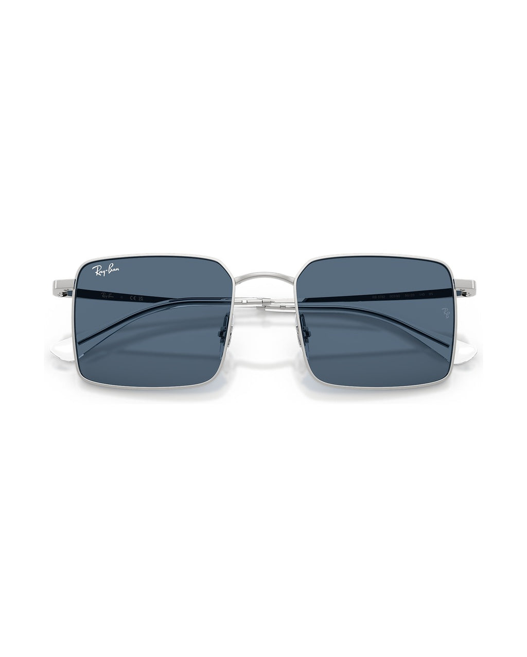 Idan Bio-Based Sunglasses - Silver/Dark Blue - Ray-Ban